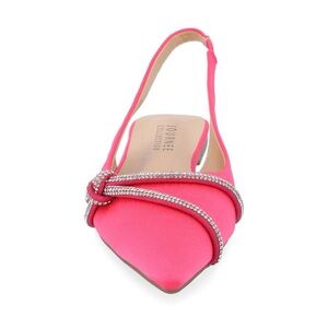 Journee Collection Fuchsia Slingback Heels